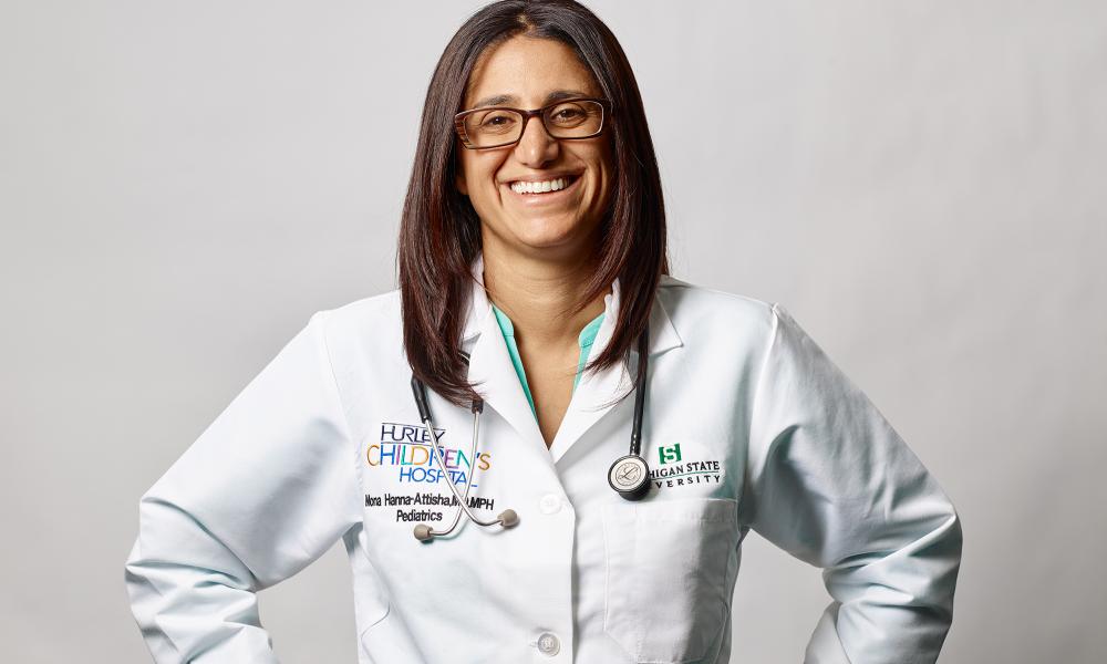Dr. Mona, the hero of the Flint water crisis