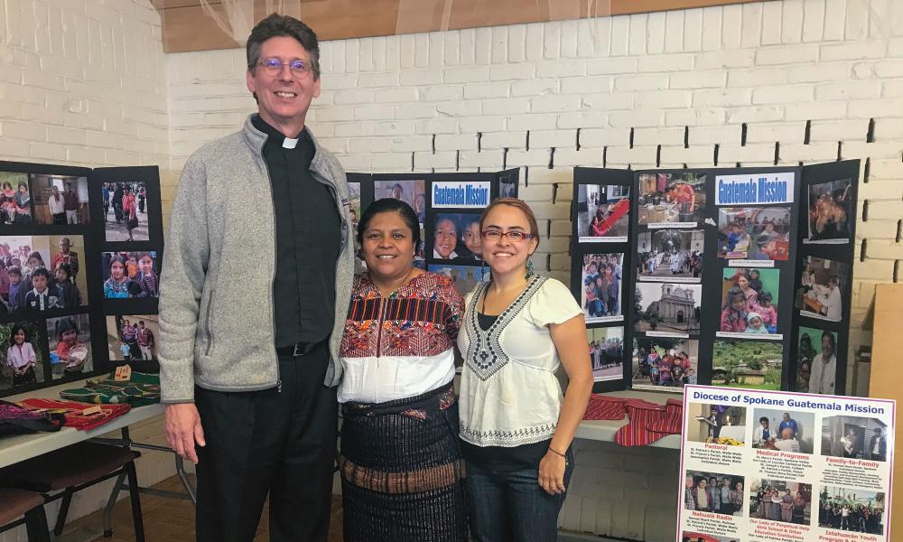 People of the Spokane Diocese welcome Lourdes Tzoc, radio station director